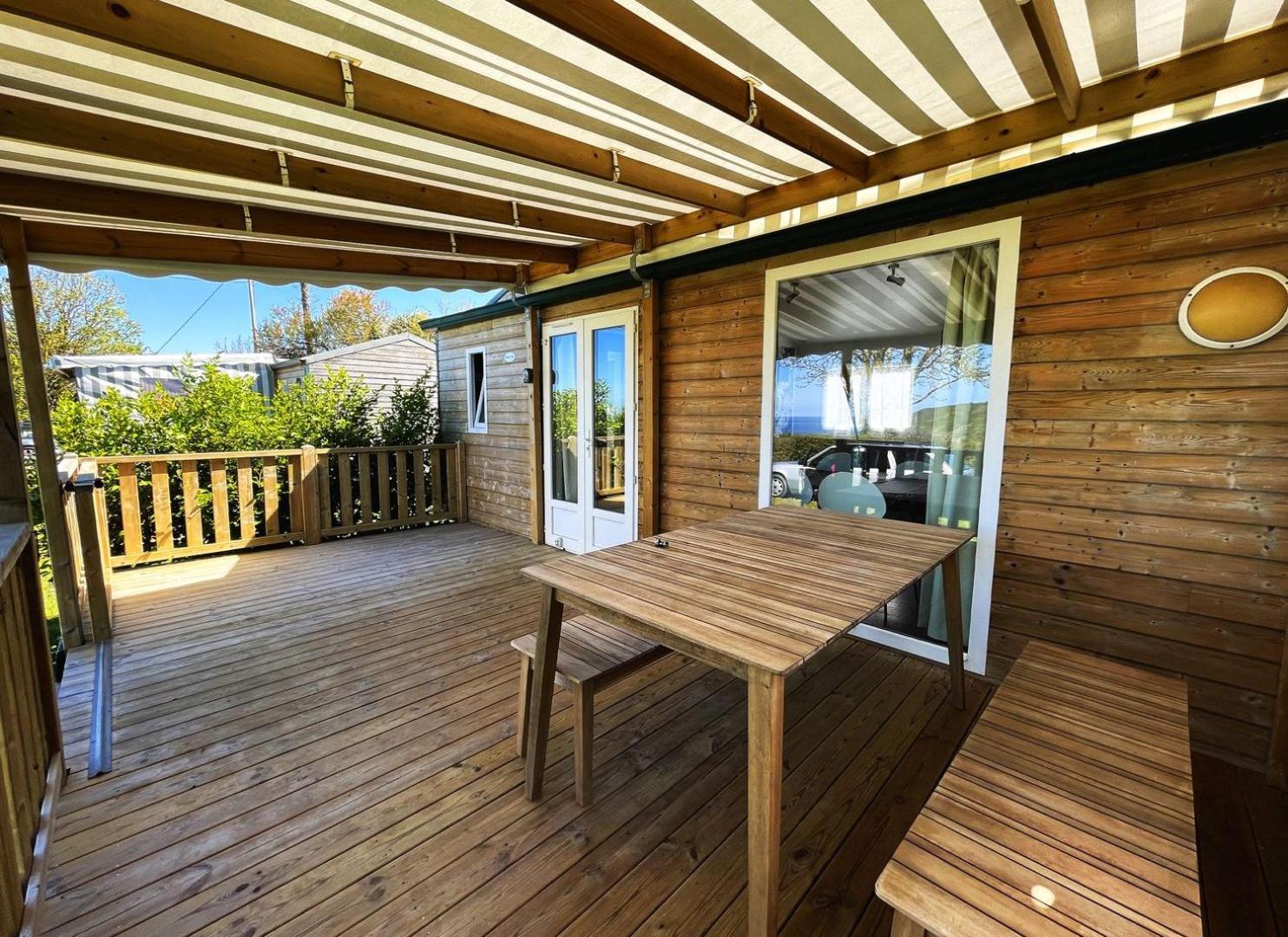 Bungalow Mer Azur. Плуа Екстериор снимка